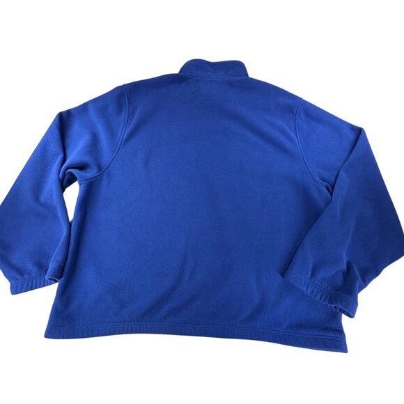 Gator Pullover Boca Classics Mens XXL Blue Fleece Quarter-Zip - Picture 4 of 8